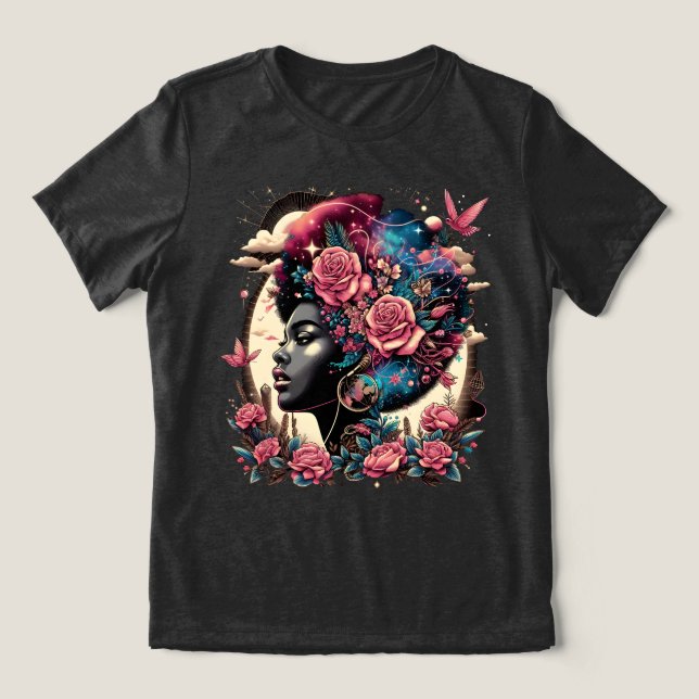 Kläkt i Bloom T Shirt (Design Framsida)