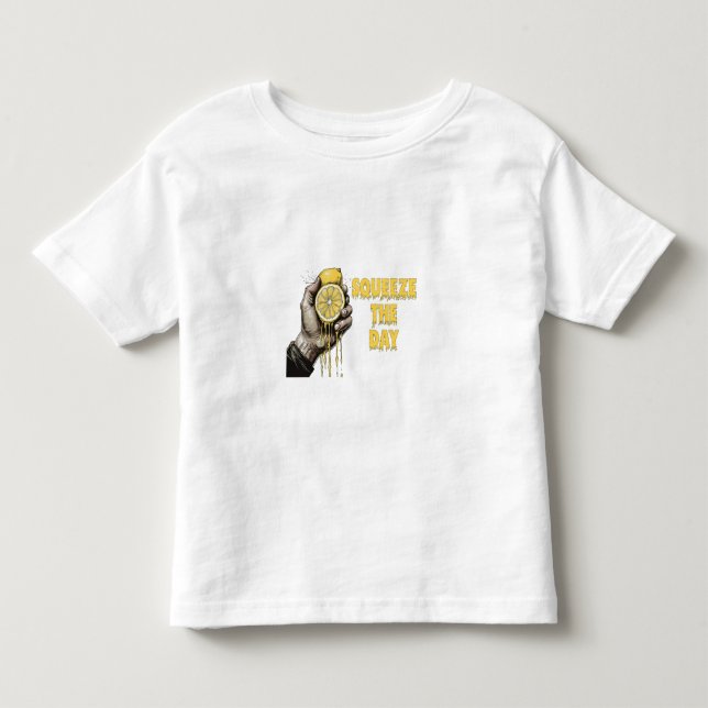 Kläm Dagen Citron Puns T Shirt (Framsida)