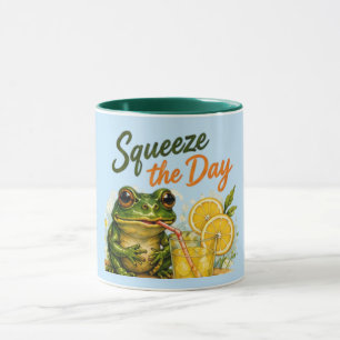 Kläm Dagen Rolig Citron   Söt Sommar  Mugg
