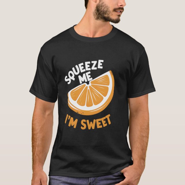 Kläm mig, jag är söt t shirt (Framsida)