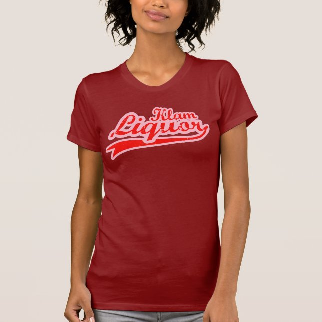 Klam-sprit T Shirt (Framsida)