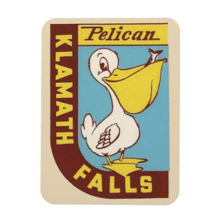 Klamath Falls, Oregon Magnet - Vintage resor