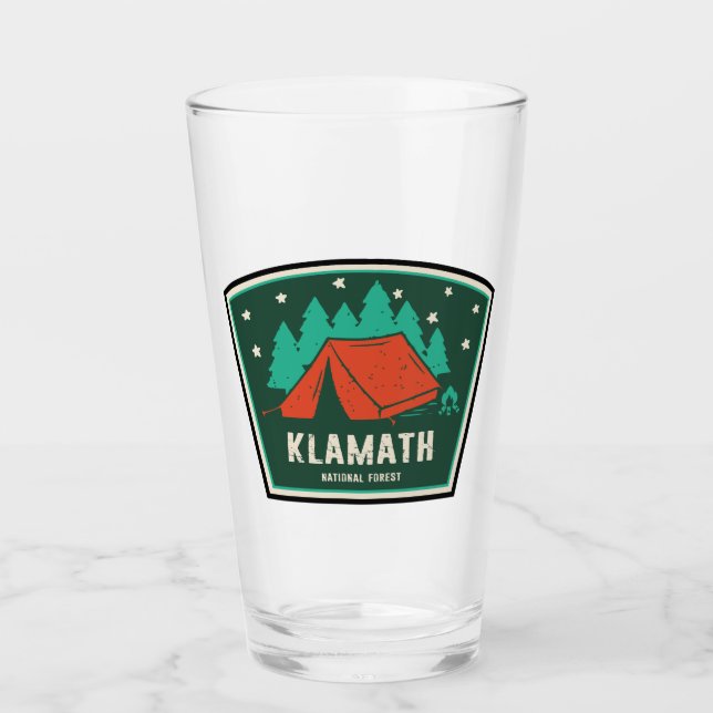Klamath National Forest Camping Glaskopp (Framsida)