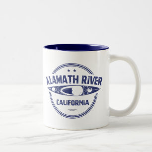 Klamath River, Kalifornien Två-Tonad Mugg