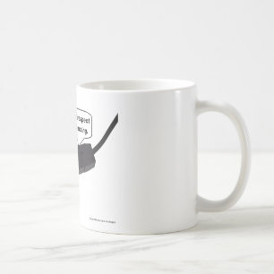 Klämma fast kontaktdonrespektmuggen kaffemugg
