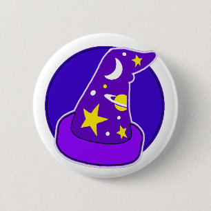 Klämma xxxx_6-På emblem - Wizardry Knapp
