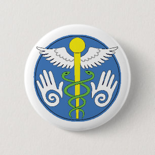Klämma xxxx_8-på emblem - läka knapp