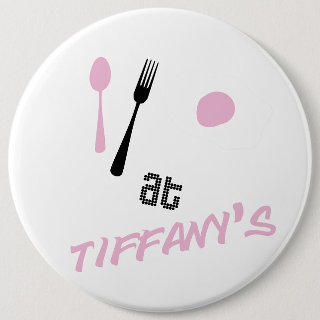 Klämmd fast frukost knapp (Framsida)