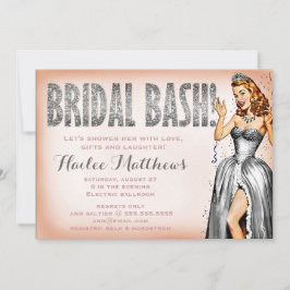 Klämmer fast brud- våldsamt slag 311 upp inbjudningar