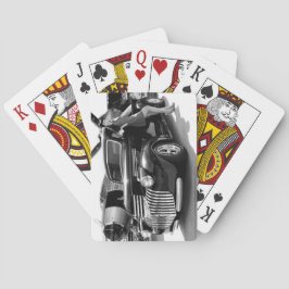 Klämmer fast den pickupa lastbilen 1941 för den spelkort