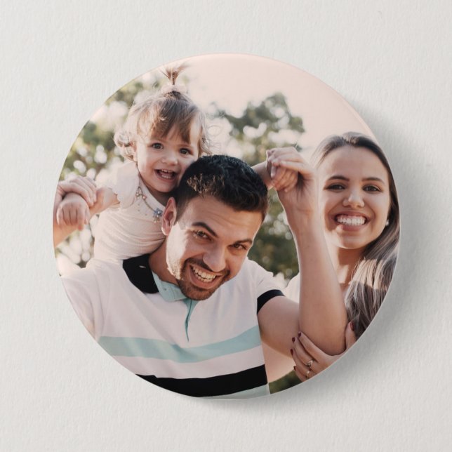 Klämmer fast det beställnings- familjfotoet för knapp (Framsida)