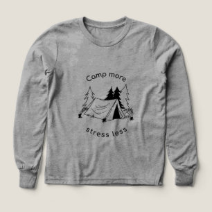 Klämmet stressar mer mindre vanliga skjortor av lå t shirt