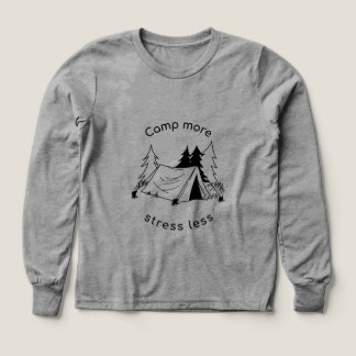 Klämmet stressar mer mindre vanliga skjortor av lå t shirt