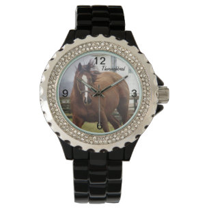 Klämmig Thoroughbredhästklocka Armbandsur
