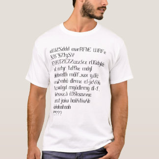 Klampa på chattorna tee shirt