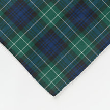 Klan Abercrombie Tartan Blue och Grönt Play
