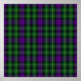 Klan Abercrombie Tartan - Digital Download Poster