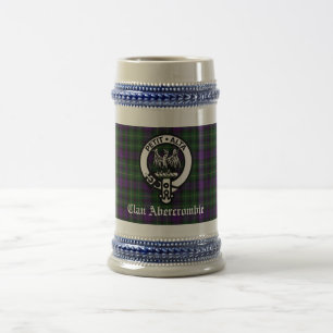 Klan Abercrombie Vapensköld Badge & Tartan Anpassn Sejdel