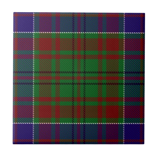 Klan Adams Tartan Kakelplatta (Framsidan)