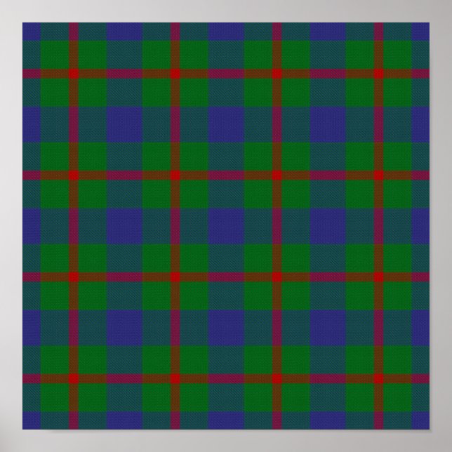 Klan Agnew Tartan - Digital Download Poster (Framsidan)