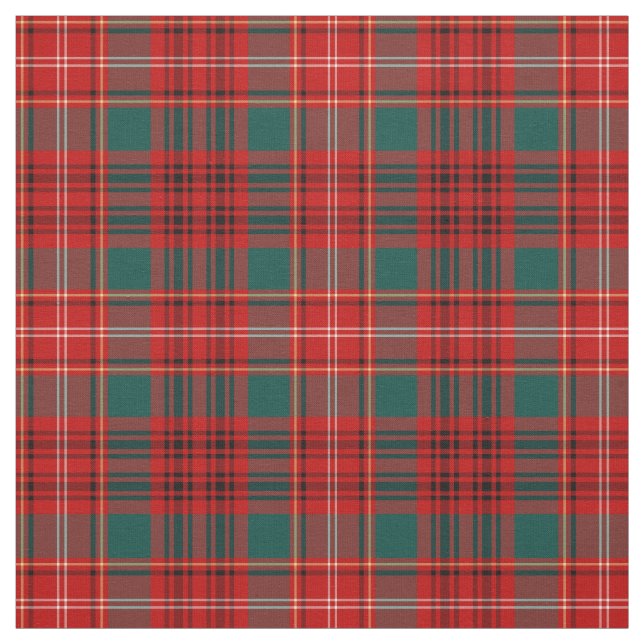 Klan Ainslie Tartan Tyg (Provkarta)