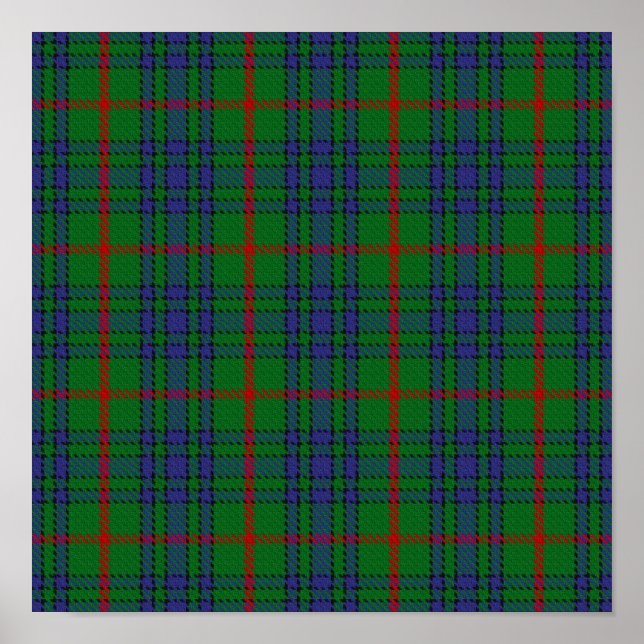 Klan Aiton Tartan - Digital Download Poster (Framsidan)