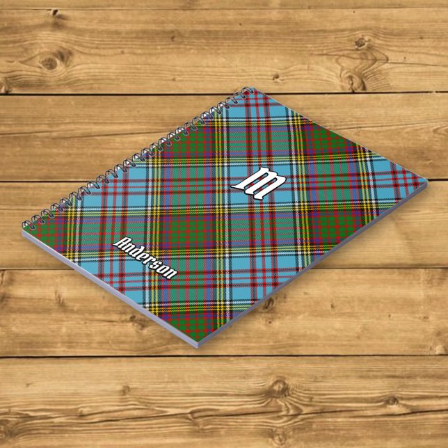Klan Andersson Tartan - bärbar dator Anteckningsbok (Skapare uppladdad)