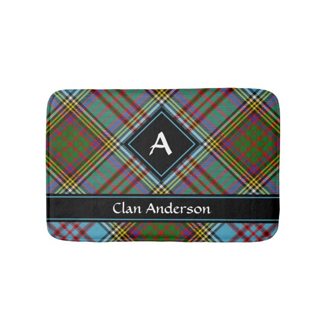 Klan Andersson Tartan Bath Mat Badrumsmatta (Framsidan)