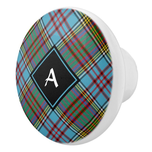 Klan Andersson Tartan Ceramic Knob Knopp (Höger)