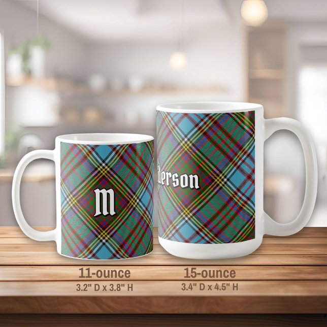 Klan Andersson Tartan Coffee Mugg (Skapare uppladdad)