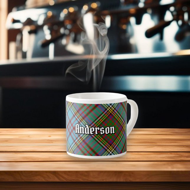 Klan Andersson Tartan Espresso Kopp Espressomugg (Skapare uppladdad)