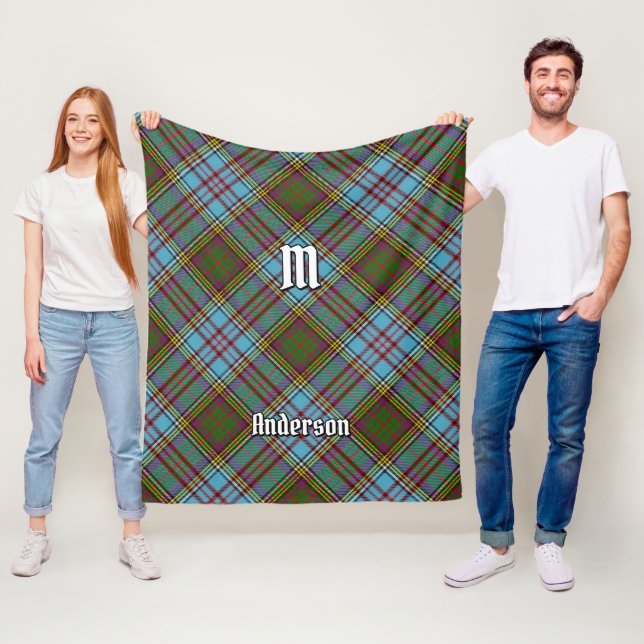 Klan Andersson Tartan Fleece Blanket (På plats)