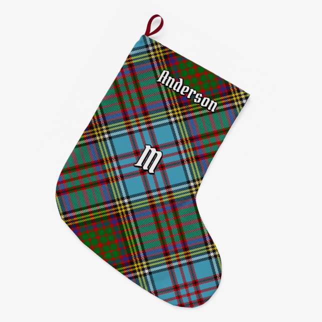 Klan Andersson Tartan-julklapp Stor Julstrumpa (Framsidan (Hängande))