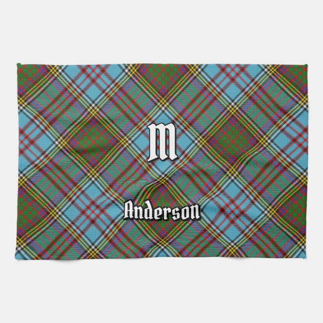 Klan Andersson Tartan Kitchen Towel Kökshandduk (Horisontell)