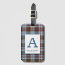 Klan Andersson Tartan Monogrammed