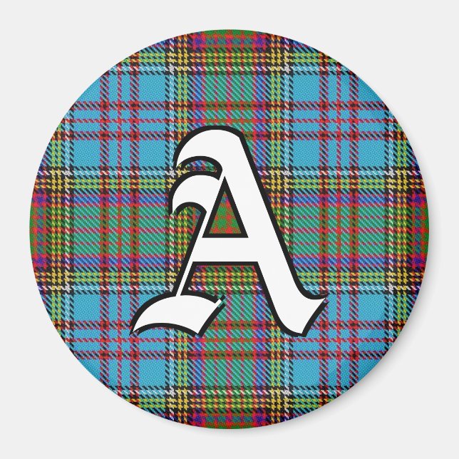 Klan Andersson Tartan Play-accenter Magnet (Framsidan)