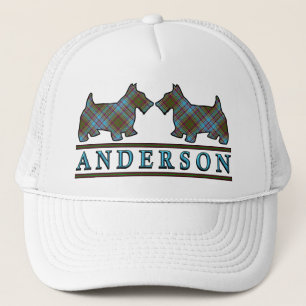 Klan Andersson Tartan Scottie Hundar Keps