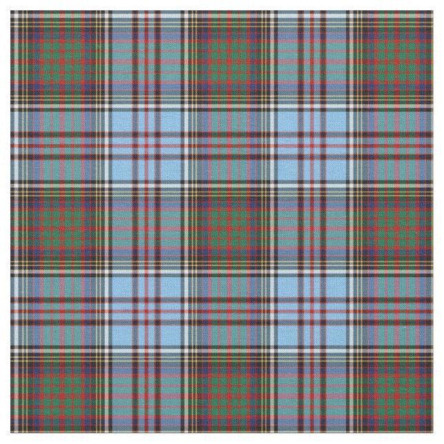 Klan Andersson Tartan Tyg (Närbild)