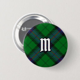 Klan Armstrong Tartan Button Knapp