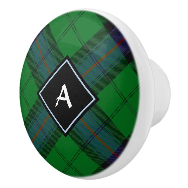 Klan Armstrong Tartan Ceramic Knob Knopp (Höger)