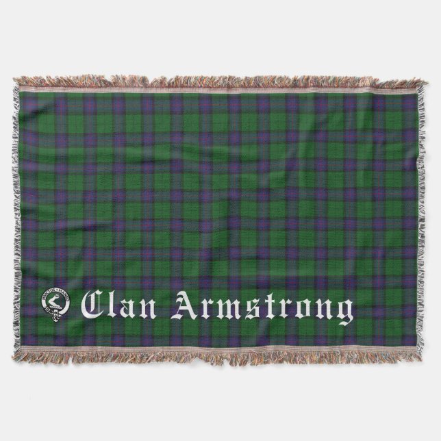 Klan Armstrong Tartan Filt (Framsidan)