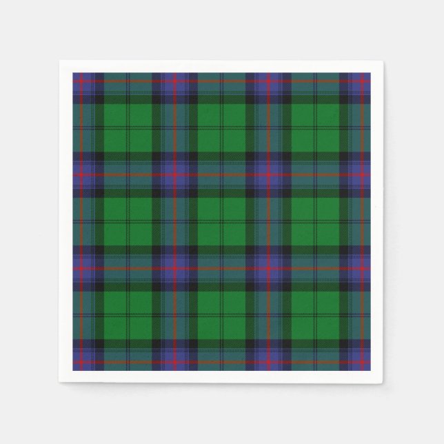 Klan Armstrong Tartan Pappersservett (Framsidan)