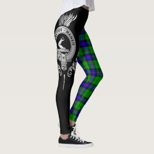 Klan Armstrong Vapensköld & Tartan Leggings