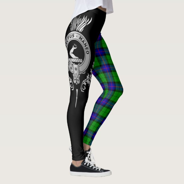 Klan Armstrong Vapensköld & Tartan Leggings (Höger)