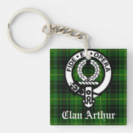Klan Arthur Vapensköld Badge & Tartan