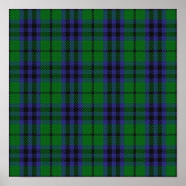 Klan Austin Tartan - Digital Download Poster