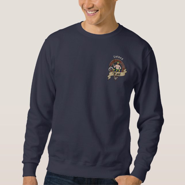 Klan Badge & Motto Sweatshirt (Framsida)
