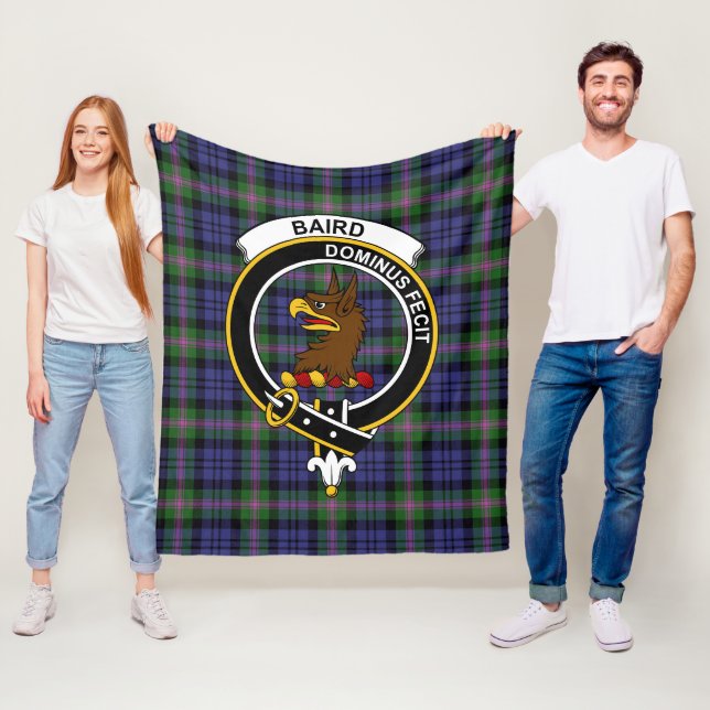 Klan Baird Modern Tartan Play Fleecefilt (På plats)