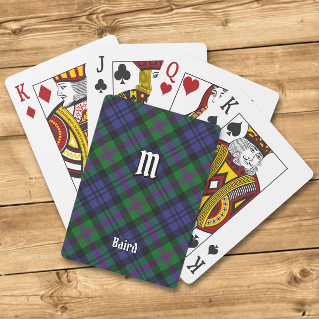 Klan Baird Tartan Casinokort (Skapare uppladdad)