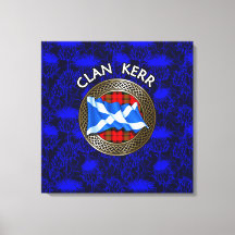 Klan Baird Tartan Knot & Flagga